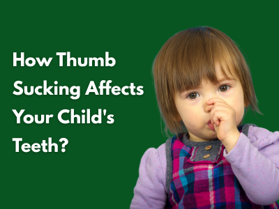 Child sucking thumb, dentist in Hesperia CA